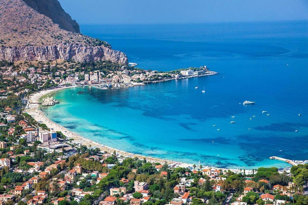 Casa Marea Leilighet Mondello Eksteriør bilde